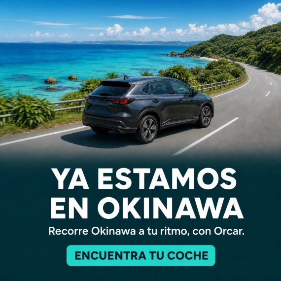Ya estamos en Okinawa. Recorre Okinawa a tu ritmo, con Orcar.